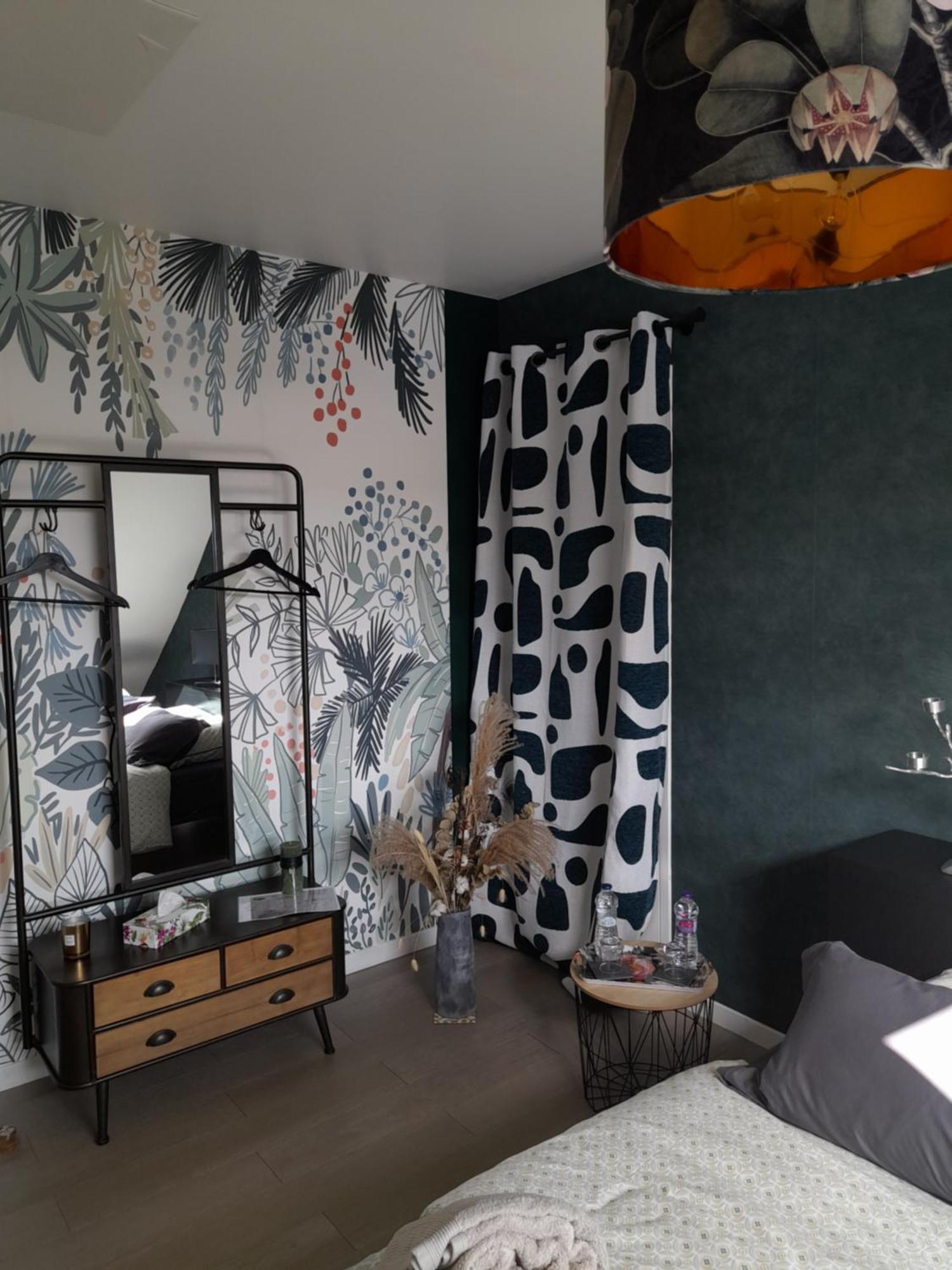 Chambre Dans Un Ecrin De Verdure Angrie Exteriér fotografie