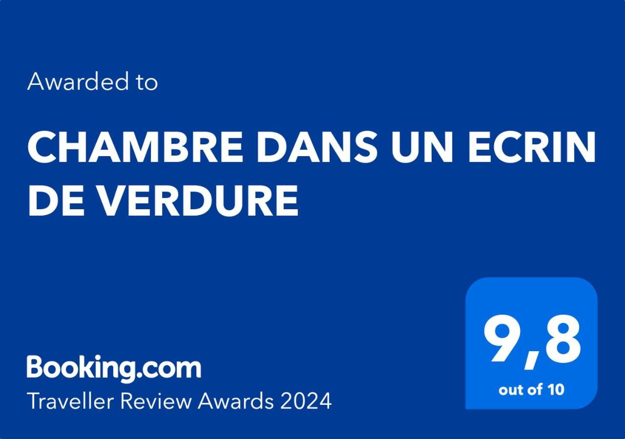 Chambre Dans Un Ecrin De Verdure Angrie Exteriér fotografie